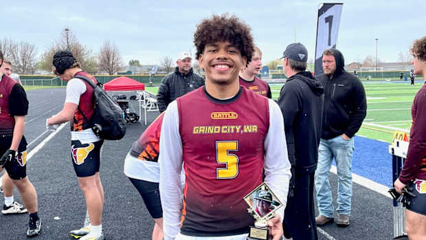 Kyson Thomas, Moses Lake football, class of 2024